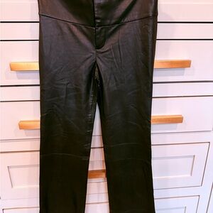 Alice + Olivia Sleek Black Flare Pants